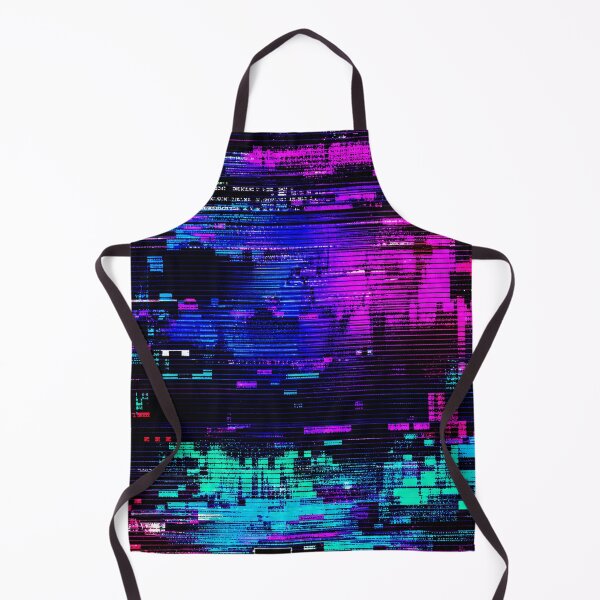 Item preview, Adversarial Signal Corruption Glitch Art T-Shirt - Neon Data Moshing Graphic designed and sold by Uglyandcute.