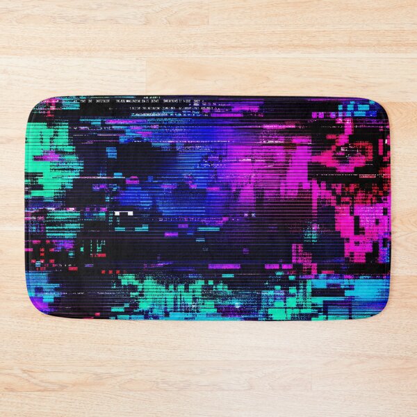 Item preview, Adversarial Signal Corruption Glitch Art T-Shirt - Neon Data Moshing Graphic designed and sold by Uglyandcute.