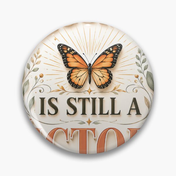 Item preview, Becoming Is Still a Victory – Transformational Butterfly Typography Design designed and sold by TaiwoDesigns.