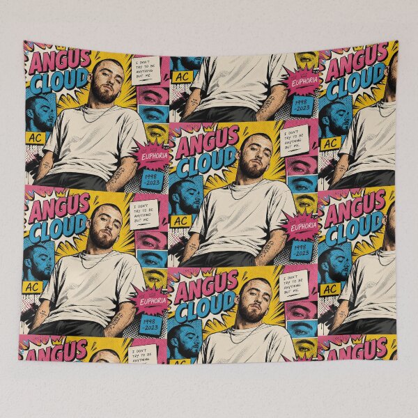 Item preview, Angus Cloud Retro Pop Art Portrait designed and sold by Abidel.