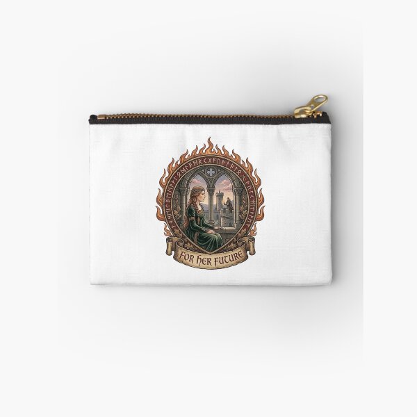 Item preview, For Her Future - Medieval Sapphic Princess Art designed and sold by Zacushi.