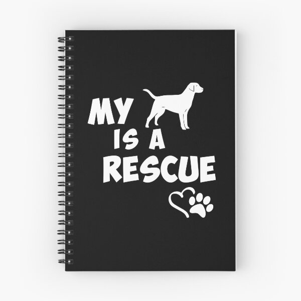 Item preview, My Dog Is A Rescue Labrador Silhouette designed and sold by GiaoCalonas.