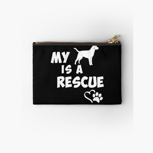 Item preview, My Dog Is A Rescue Labrador Silhouette designed and sold by GiaoCalonas.
