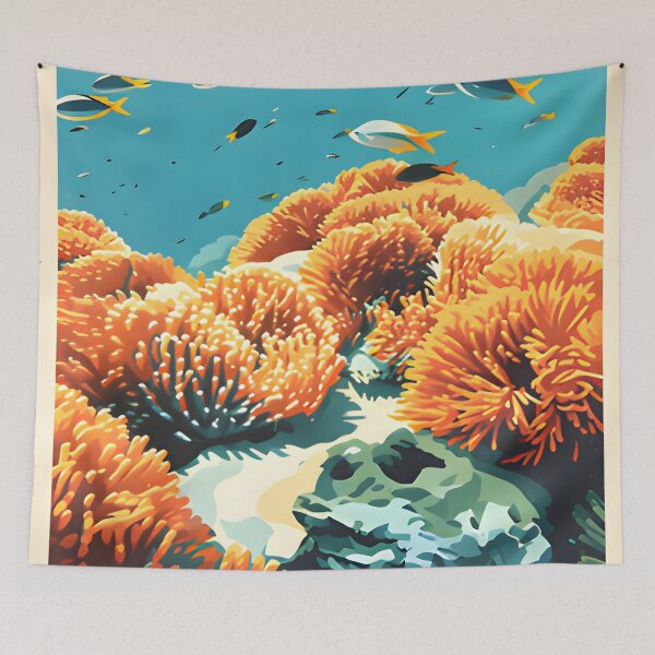 Item preview, Phi Phi Island Longtail Paradise – Vintage Thailand Travel Poster designed and sold by Spirit of Siam.