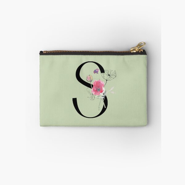 Item preview, Letter S Poppies designed and sold by WildAliceArt.