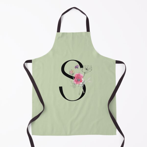 Item preview, Letter S Poppies designed and sold by WildAliceArt.