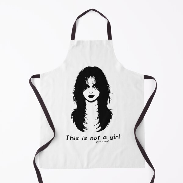 Item preview, This Is Not a Girl – Dark Manga Gothic Blackwork Illustration designed and sold by Espectro-art.