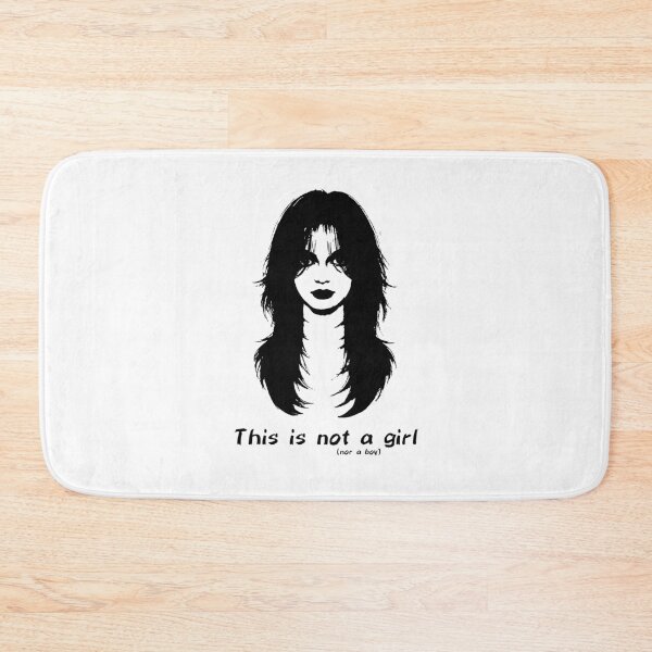 Item preview, This Is Not a Girl – Dark Manga Gothic Blackwork Illustration designed and sold by Espectro-art.