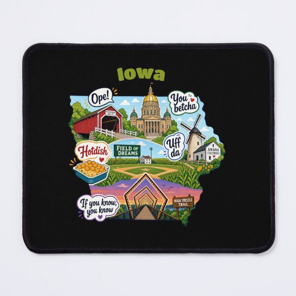 Item preview, Iowa Mood of the Midwest designed and sold by 5PointsDigital.