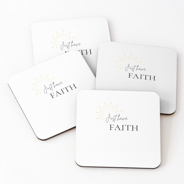 Item preview, Just Have Faith | Christian Faith T-Shirt | Inspirational Minimalist Christian Apparel designed and sold by KBizofficial.