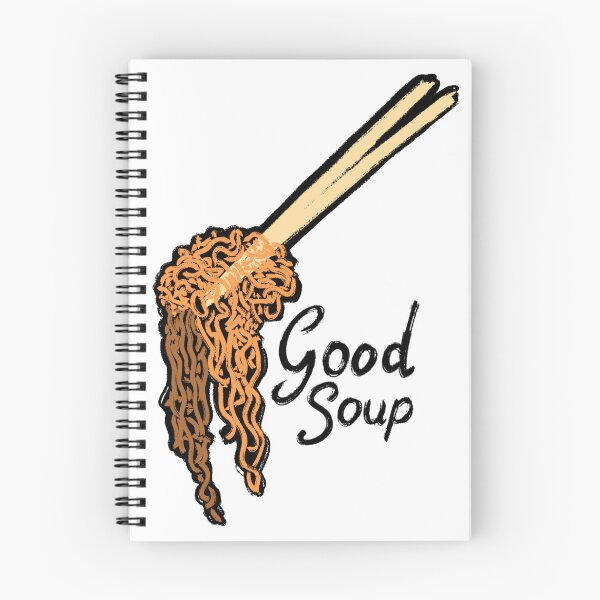 Aperçu de l'œuvre bonne soupe ramen créée et vendue par The Blue&Purple Cat.