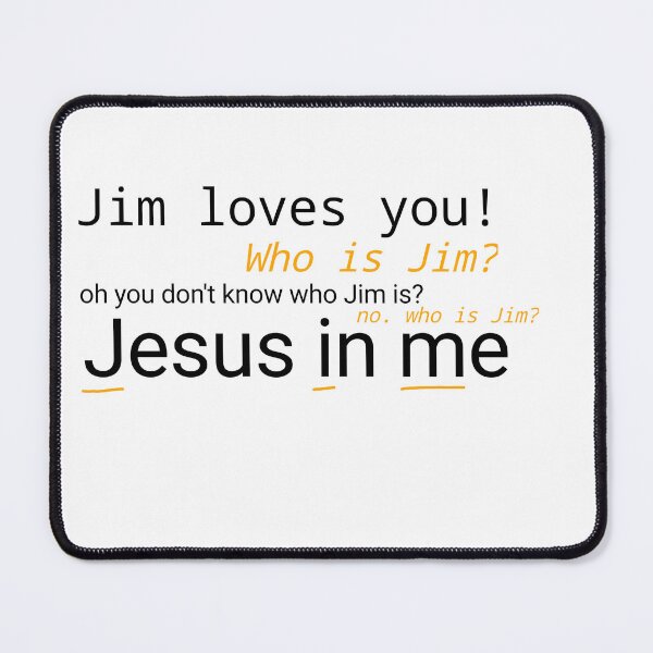 Item preview, Who is Jim? designed and sold by SpecialNothing.