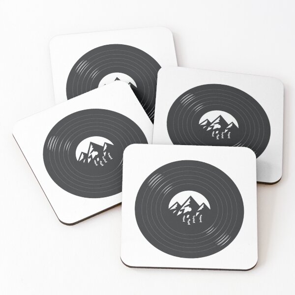 Item preview, Vinyl Record Mountain Forest Nature designed and sold by redblink store.