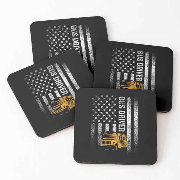 Item preview, Bus Driver US Flag designed and sold by goombi-creative.