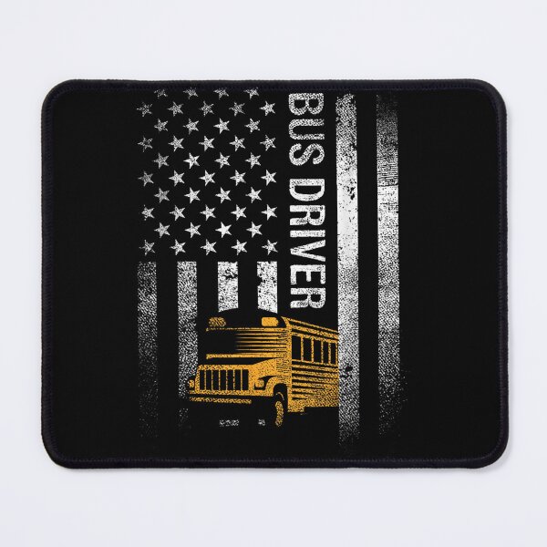 Item preview, Bus Driver US Flag designed and sold by goombi-creative.
