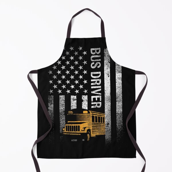 Item preview, Bus Driver US Flag designed and sold by goombi-creative.
