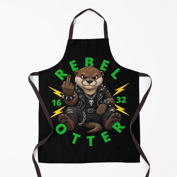 Item preview, Rebel Otter Middle Finger designed and sold by pUNKnown.