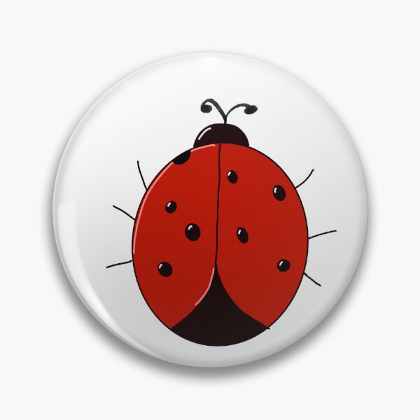 Item preview, A Red 2D Ladybug designed and sold by Chaotic-Koala.