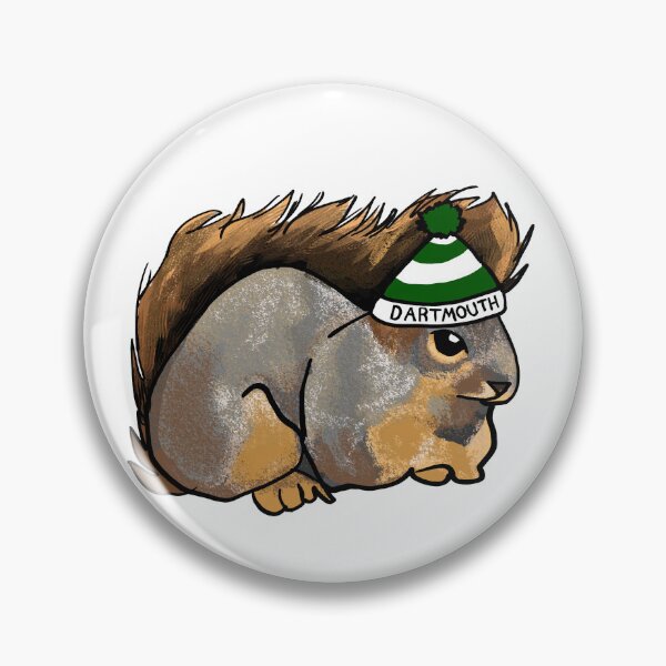 Item preview, Squirrel in a Dartmouth Hat designed and sold by Chaotic-Koala.
