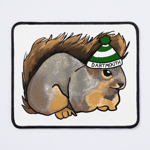 Item preview, Squirrel in a Dartmouth Hat designed and sold by Chaotic-Koala.
