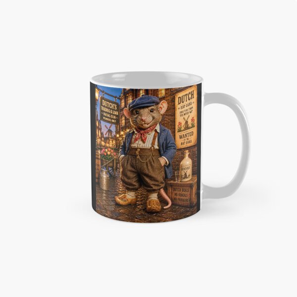 Item preview, Dutch | Dutch Gangster Rat | The Rat Gang Collection designed and sold by AnimalMarvels.