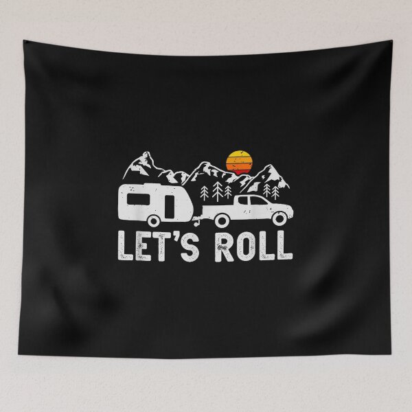 Item preview, RV Camping Mountains designed and sold by goombi-creative.