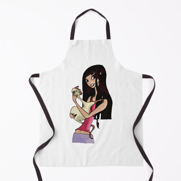 Item preview, Mystic Girl and Her Black Cat Gothic Art designed and sold by Rowephoeniart.