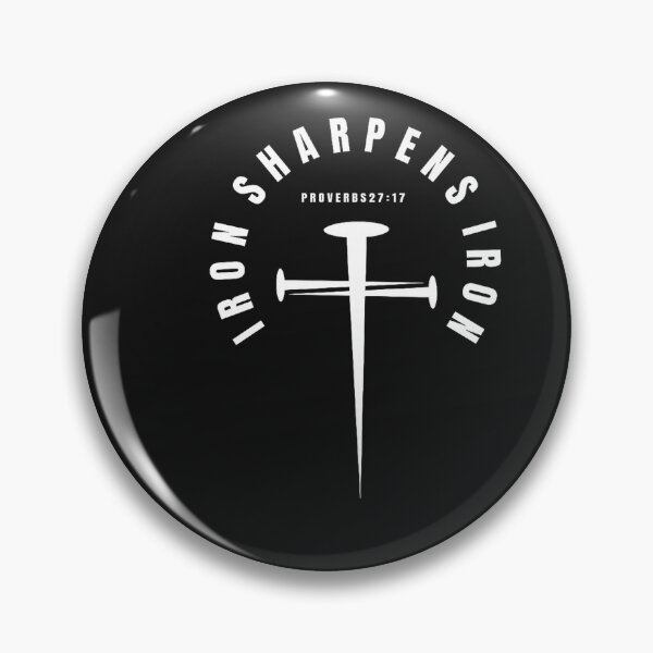 Item preview, Iron Sharpens Iron Proverbs 27 christian designed and sold by FrankIsabel.