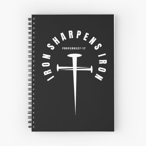 Item preview, Iron Sharpens Iron Proverbs 27 christian designed and sold by FrankIsabel.