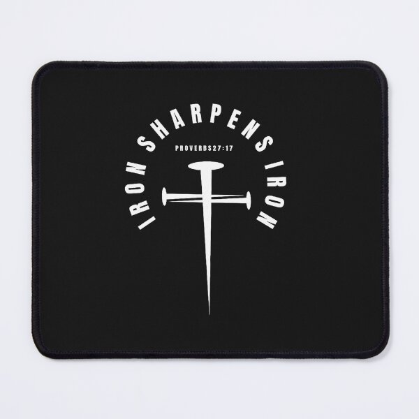 Item preview, Iron Sharpens Iron Proverbs 27 christian designed and sold by FrankIsabel.
