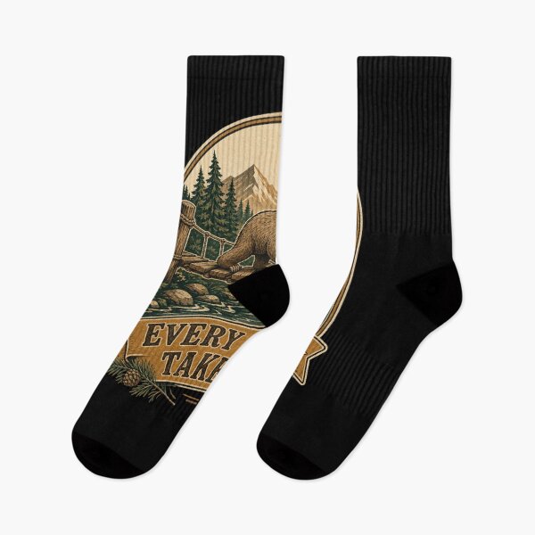 Item preview, Every Journey Takes Time Vintage Sloth Nature Hiking  designed and sold by freshwear design.
