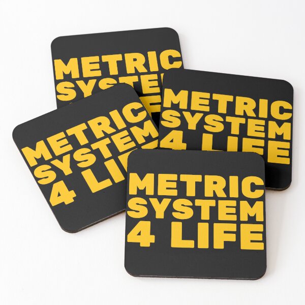 Item preview, Metric system for life designed and sold by UNK-Fatigues.