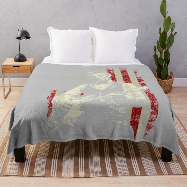 Item preview, Abraham Lincoln Playing Guitar Rock and Roll American Flag designed and sold by mjohnson9.