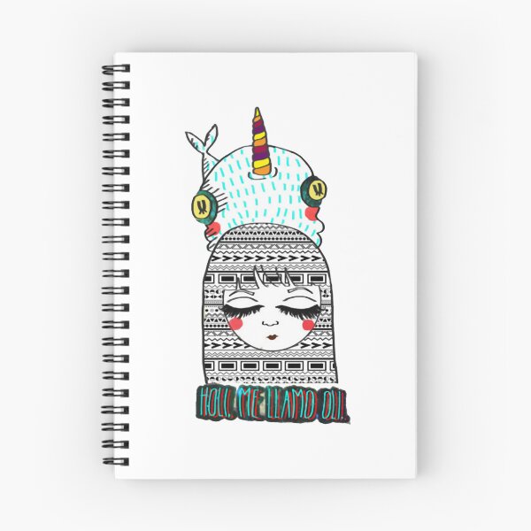 Item preview, Holi Me Llamo Oli Cute Tribal Unicorn Girl designed and sold by Rowephoeniart.