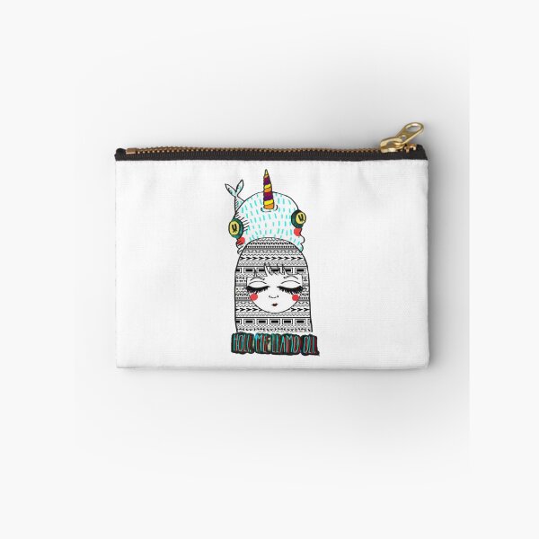 Item preview, Holi Me Llamo Oli Cute Tribal Unicorn Girl designed and sold by Rowephoeniart.