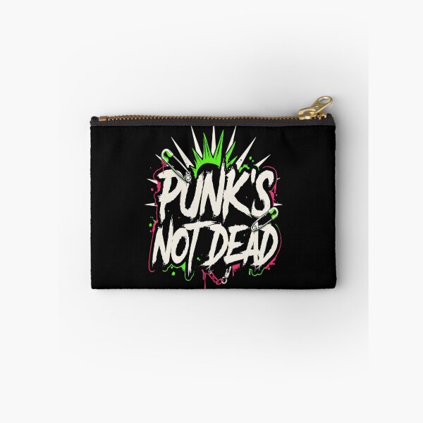 Item preview, Punk's Not Dead – Mohawk Safety Pin Punk Rock Design designed and sold by Midnight Veil Designs.