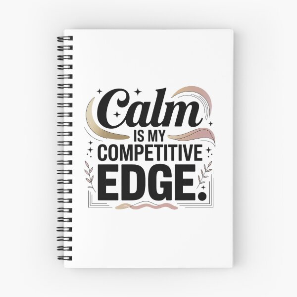 Item preview, Calm Is My Competitive Edge Typography. Minimalist Motivational Quote. Modern Mindset Design designed and sold by Aarvya Fashion Club ( A.F.C ).