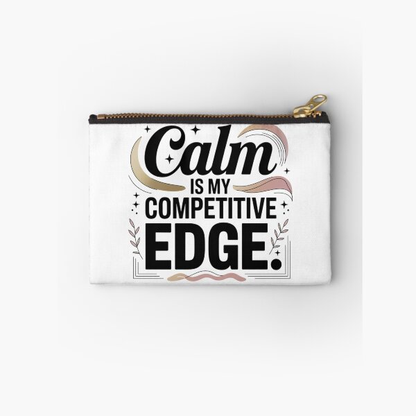 Item preview, Calm Is My Competitive Edge Typography. Minimalist Motivational Quote. Modern Mindset Design designed and sold by Aarvya Fashion Club ( A.F.C ).