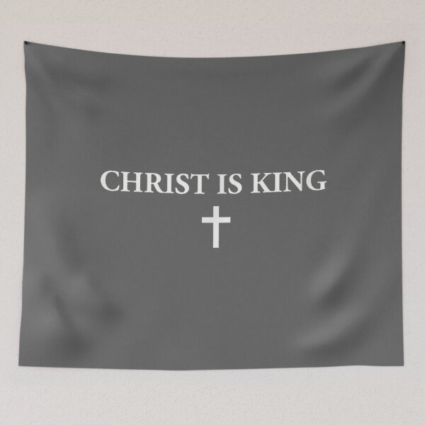 Item preview, Christ is King Christian Cross Religious Jesus Men Women designed and sold by KristineLi.
