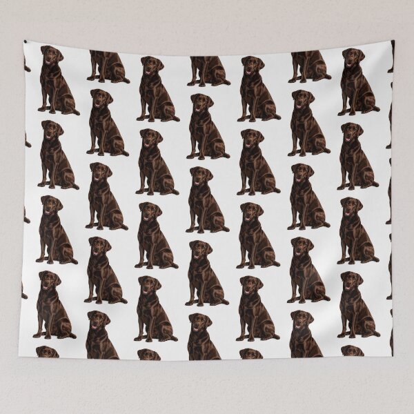 Item preview, Chocolate Labrador Retriever Dog designed and sold by BackgroundND.
