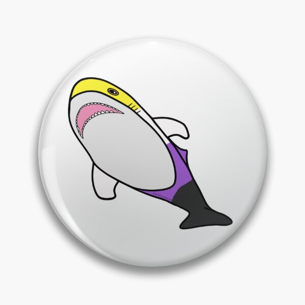 Item preview, Blahaj - Non Binary designed and sold by addilovemvp.