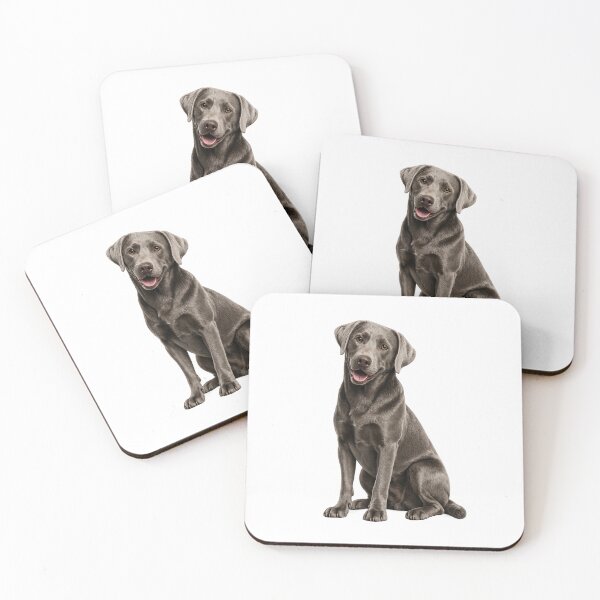 Item preview, Silver Gray Labrador Retriever Dog designed and sold by BackgroundND.