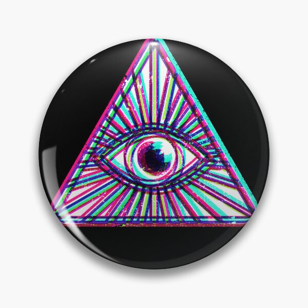 Item preview, Illuminati - Dark Glitch 2 designed and sold by animinimal.