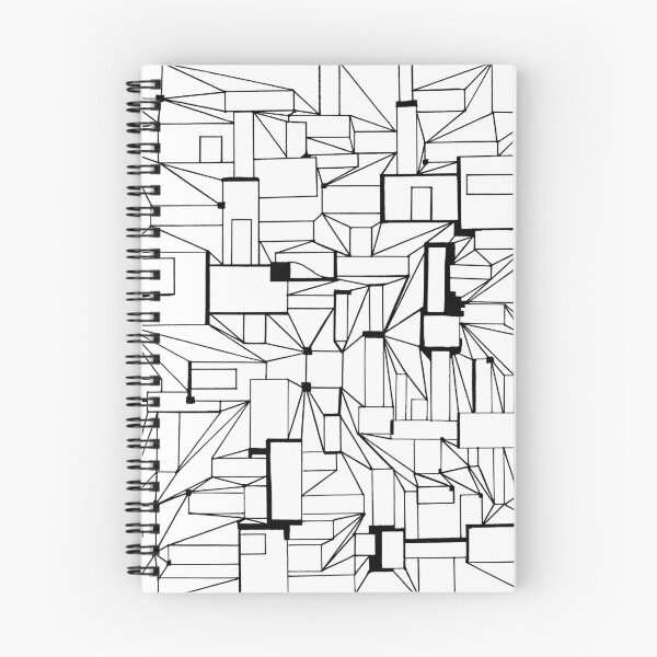 Item preview, Urban Geometry Hand-Drawn Abstract Line Art designed and sold by Andaprice.