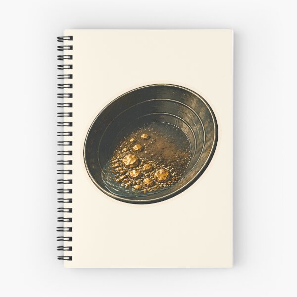 Item preview, Alaska Gold Mining Watercolor designed and sold by ChemicalXShop.