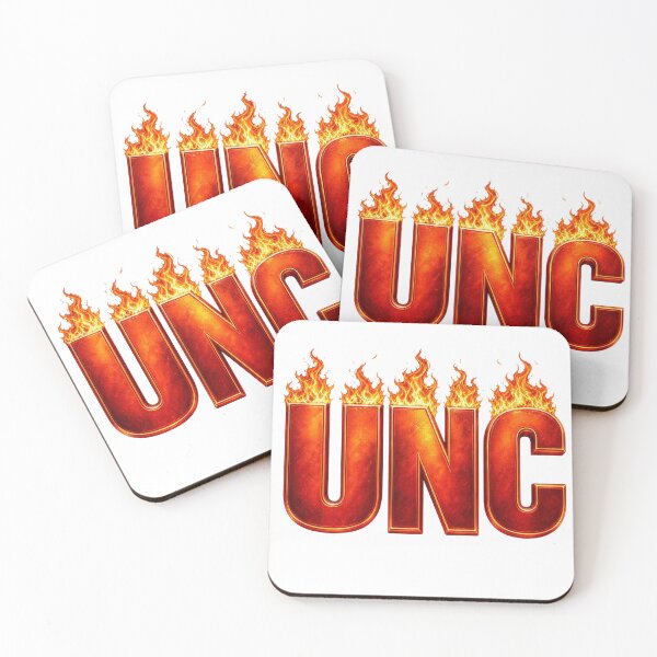 Aperçu de l'œuvre UNC - lettres enflammées créée et vendue par ManggaeJM.