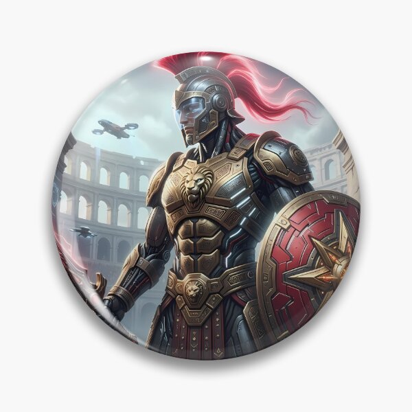 Item preview, Epic Roman Warrior Red Magic Sword designed and sold by GalleryBrisArt.