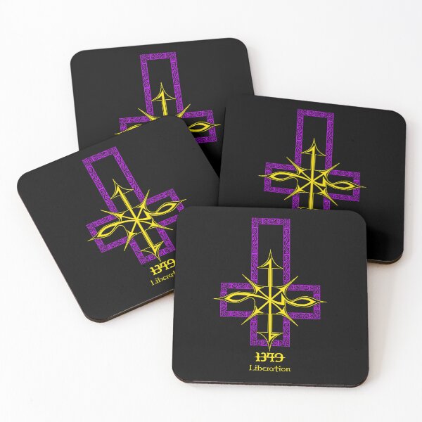 Item preview, Purple Yellow Balck Metal Symbol designed and sold by nerdyygraphic.