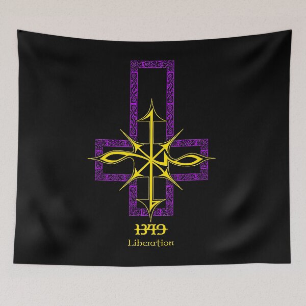 Item preview, Purple Yellow Balck Metal Symbol designed and sold by nerdyygraphic.