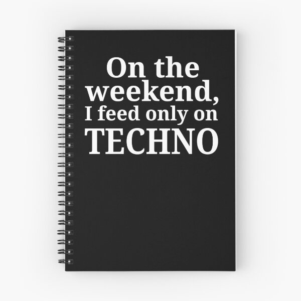 Item preview, On the weekend, i feed only on TECHNO_V1 designed and sold by ART-OF-ORION.